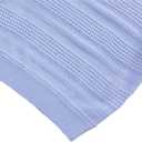 Girls Pullover Sweater Crewneck Long Sleeve Solid Soft Knit Sweater (7-8 Years, Blue)