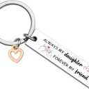 Daughter Gifts From Mom Daughter Keychain From Mom | Daughters Birthday Christmas Mothers Day Gift Ideas