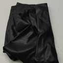 Women's Faux Leather Shorts High Waist Stretch Skinny Mini Shorts Sexy Hot Pants (Medium, Black)