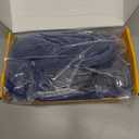 REVIX Microwave Booties for Cold Feet & Discomfort Relief, Heated Slippers for Women & Men with Moist Heat Therapy, Microwavable Foot Warmers for Home & Bed Use, Adjustable Non-Slip Slippers, Navy L