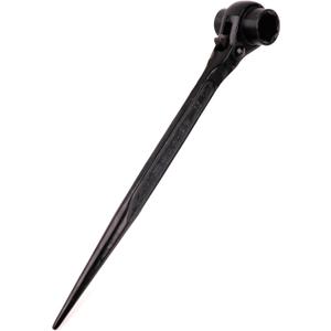 Eowpower 19mm x 22 mm Hexagon Scaffold Podger Spanner Ratcheting Socket Wrench