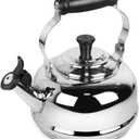 Le Creuset Stainless Steel Whistling Tea Kettle, 1.7 qt.