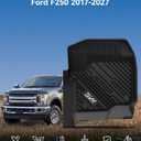 3W Floor Mats for 2017-2026 2027 Ford F250 F350 F450 F550 SuperDuty CrewCab