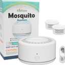 RibRave Electronic Mosquito Repellent Insect Repellent Indoor and Outdoor 30 Ft Mosquito-Free Zone Rechargeable Mosquito Repeller Device, Comes with 2 Refills