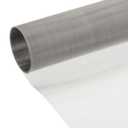 PATIKIL 40 Mesh Woven Wire Mesh 15.7" x 47.2" (120 x 40cm) 304 Stainless Steel Filter Screen Sheet for Industrial Machinery Filtering Powder Fine Particles, 0.45mm Hole