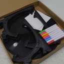 4 Sets Vinyl Wedding Record Guestbooks Alternative 12 Inch DIY Alternative Signature Record Guestbooks with Holders Stickers 8 Color Pens for Wedding Birthday School Halloween Christmas DIY Gifts