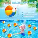 Threan 120 Pcs Pool Beach Party Favors End of Year Gifts for Students Include Beach Balls Sand Buckets Shovels Sunglasses Water Gun Bulk for Ages 3 4 5 6 7 8 Summer Party Supplies Outdoor
