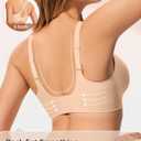 LetsJoli Wireless Bras for Women No Underwire Jelly Bras Seamless Push Up Full Coverage Bralettes Comfortable Everyday Bra (XL)