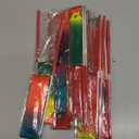 dervea 20 Pack Ribbon Dancing Wands Party Favors for Kids, Rainbow Birthday Decorations, Princess Party Supplies, Girls Party Games, Gymnastics Goody Bag Stuffers (Rainbow)