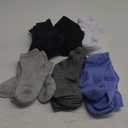 Duufin 24 Pairs Toddler Ankle Socks Kids Low Cut Half Cushion Low Rise Socks for Toddlers Boys and Girls (No Size)