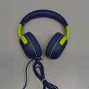 ELECDER Kids Headphones, S8 Wired Headphones for Kids with Microphone for Boys Girls, Adjustable 85dB/94dB Volume Limited, 3.5 mm Jack for School/Kindle/Smartphones/Tablet/Airplane Travel(Navy/Green)