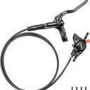 ShimanoOEM MT200 Hydraulic Brakes, 2 Piston Left Front 800mm Right Rear 1500mm MTB Hydraulic Brakes, Dual Disc Brakes Fit 160mm / 180mm Rotors Hydraulic Disc Brakes