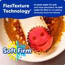 Scrub Daddy Color Sponges - Scratch-Free Multipurpose Dish Sponges for Kitchen, Bathroom & Household Cleaning - Made with BPA-Free Polymer Foam (3 Count)