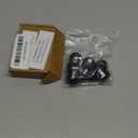 uxcell Metric M8 x 1.25 Furniture Glide Leveling Feet Adjustable Leveler Floor Protector for Table Desk Cabinet Leg 8 Pack