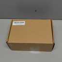 Crystal Door Knobs Interior, Vintage Passage Glass Door Knobs Matte Black Door Knobs for Hall Closet, 1 Pack