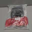 10 Pairs Silk Fishnet Thigh High Stockings Women Lace Top Sheer over Knee Stocking for Halloween (Medium, Black Red White)