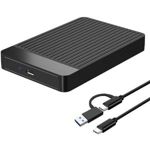 Tianken 120GB Ultra Slim Portable External Hard Drive USB 3.1 Type C HDD Storage for PC, Mac, Laptop, PS4, Xbox one