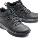 BASS OUTDOOR women's Peak Webbing Hiker MAnkle Boot (6, Asphalt)
