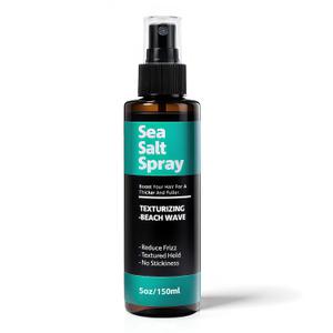 Sea Salt Spray for Men and Women - Texture and Volume Spray for Hair Thickening, with Natural Plant-based Ingredients, Alcohol Free, Coconut Scent, Hydrating with Matte Finish, 5 fl oz