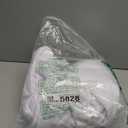 Exclusivo Mezcla Fleece Pure White Throw Blanket for Couch, Sofa, Super Soft and Warm Blankets, All Season, Cozy, Plush, Lightweight, 50x60 Inches