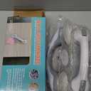 2 Pack Grab Bars for Bathtubs and Showers with 3 Suction Cups Heavy Duty Bathroom Handrails for Seniors and Elderly Safety Grip No Drilling Waterproof Bath Handle