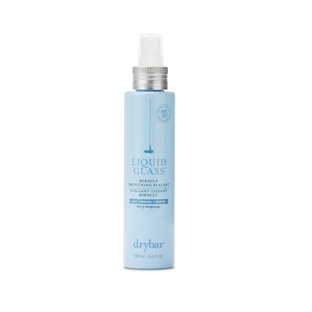 Drybar Liquid Glass Moisture-Rich Miracle Smoothing Sealant | Heat Protectant for Hair, Lasts Through 3 Washes for Long-Lasting Frizz Resistance and High-Shine Finish (6.4 Fl Oz (Pack of 1))