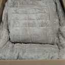 RECYCO Luxury Velvet Quilt Set King Size Bedding Sets, Ultra Soft Velvet Comforter Set, Lightweight Channel Box Stitch Oversized Bedspread Coverlet for All Season, with 2 Shams, Urban Taupe