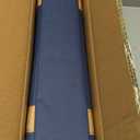 American Mahjong Game Set, 166 Premium White Tiles, 4 All-in-One Color Rack/Pushers, Complete Mahjong Set Blue Carrying Bag