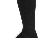 Merino Wool Ski and Snowboard Sock Black Medium