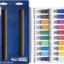 Winsor & Newton Cotman Watercolor Paint Set, 20 Colors, 5ml (0.17-oz) Tubes