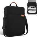 13 inch Laptop Carrying Sleeve for 2026 MacBook Neo A18 Pro A3404, 2026-2022 MacBook Air 13 M5 M4 M3 A3449 A3240 A3113, Protective Carrying Bag Travel Case Bag, Black