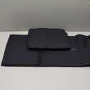 Bedsure Queen Sheets, Rayon Derived from Bamboo, Queen Cooling Sheet Set, Deep Pocket Up to 16", Breathable & Soft Bed Sheets, Hotel Luxury Silky Bedding Sheets & Pillowcases, Black