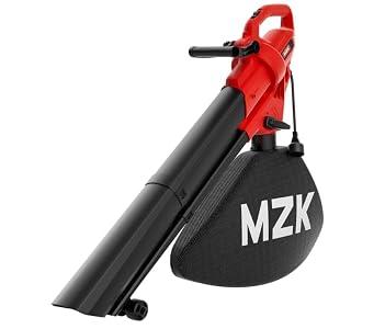 MZK 3 in 1 Electric Leaf Blower Corded, Leaf Vacuum and Leaf Mulcher, 460 CFM, 167 MPH Airflow, Corded Blowers with 40L Leaf Collection Bag for Yard, Garden, LB67M69