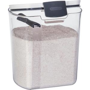 ProKeeper Flour Storage Container, 4-Quart, BPA-Free Plastic, Dishwasher Safe (1 Piece)