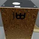 Meinl Pickup Cajon Box Drum with Internal Strings for Snare Effect - NOT MADE IN CHINA - Makah Burl Frontplate / Baltic Birch Body, Woodcraft Professional (PWCP100MB)