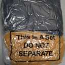 Preboun 6 Pack 32 x 43 Inch Highboy Spandex Cocktail Table Covers Fitted Stretch Cocktail Tablecloth Spandex High Top Table Cover for Birthday Wedding Graduation Party Round Tables(Black White Gold)