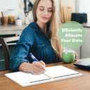 Monthly Planner 2025-2028, 2025 Calendar 36 Months Planner With Monthly Tabs, July 2025- June 2028, 8.5" x 11", 3 Years Academic Calendar Hard Cardboard Cover with Spiral Bound, Perfect for School & Office for Women & Men (Green)