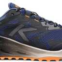 KEEN Men's Zionic Nxt Low Height Waterproof All Terrain Comfortable Hiking Shoes, Naval Academy/Bright Marigold, 10.5