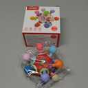 Baby Montessori Sensory Toys for 0-6 6-12 Months, Baby Teether Teething Toys for Babies 0 3 6 9 12 18 Months, Newborn Infant Learning Developmental Toys Gifts for 1 2 Year Old Boys Girls