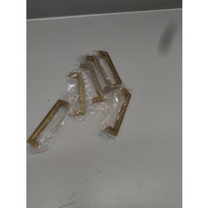 29 Pack 5 Inch Brushed Brass Drawer Pulls Cabinet Handles