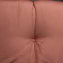 Kigley 2 Pcs Outdoor Chaise Lounge Cushion Pocket, Orange, Solid Color