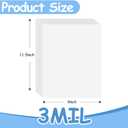 [3mil 200 Pack] InpourPack Laminating Pouches, 3 Mil Clear Thermal Laminating Pouches 9 x 11.5 Inch Laminating Sheets for Laminator, Holds 8.5 x 11 Inch Sheets
