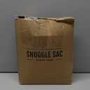 Snuggle Sac Buttery Ivory Throw Blanket for Couch, Reversible Super Soft Knitted Blankets, Warm Cozy Knit Fuzzy Plush Lightweight Throws Dupes for Sofa, Bed, Picnic, Ivory, 50 x 60 inches