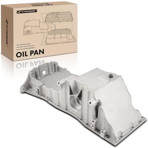 A-Premium Engine Oil Pan Sump with Drain Plug Compatible with Chevy Trailblazer 2003-2009, Trailblazer EXT 2003-2006, GMC Envoy 2003-2009, Envoy XL 2003-2006, Envoy XUV 2004-2005, L6 4.2L