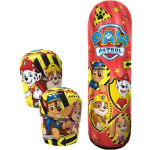 Hedstrom Nickelodeon Paw Patrol Bop Bag and Gloves Combo Set, 36 Inch, (56-85482)