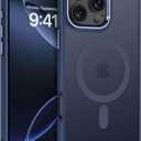 BENTOBEN for iPhone 16 Pro Case [Compatible with Magsafe] Magnetic Matte Phone Case iPhone 16 Pro Translucent Slim Thin Shockproof Women Men Protective Cover Cases for iPhone 16 Pro 6.3", Navy Blue