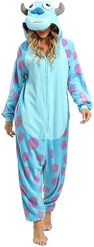 BGOKTA Halloween Animal Onesie Pajamas for Adults Costume Cosplay Homewear One Piece M