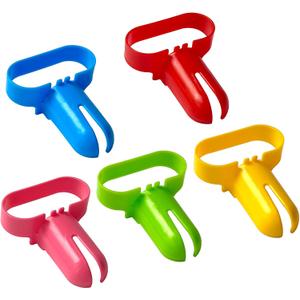Asltw Balloon Tying Tool 5 Pack, Quick Balloon Knotter for Fast Decorating, Lightweight Knot Tool for Latex and Helium Balloons, Party Balloon Accessories for Arches Garlands and Event Setups