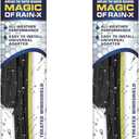 Rain-X 810165 Latitude 2-In-1 Water Repellent Wiper Blades, 22 Inch Windshield Wipers (Pack Of 2), Automotive Replacement Windshield Wiper Blades With Patented Rain-X Water Repellency Formula