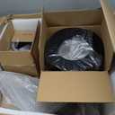 VEVOR Through The Wall Kit for 6-Inch Chimney Pipe, 304 Stainless Steel External Through Wall Chimney Kit with Cone-Top Rain Cap,Adjustable Mounting Bracket,Base Support for Outdoor Roof,Silver